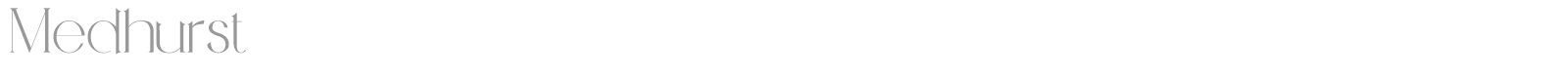 Medhurst font preview