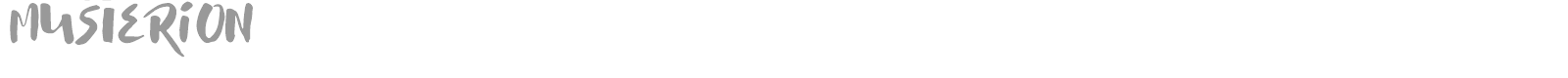 Musterion font preview