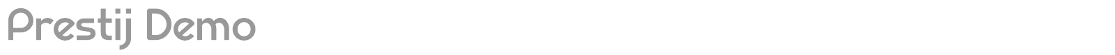 Prestij font preview