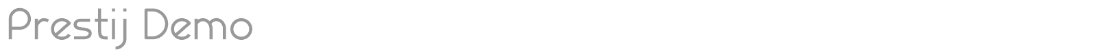 Prestij font preview