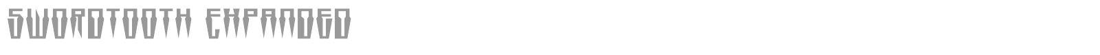 Swordtooth font preview