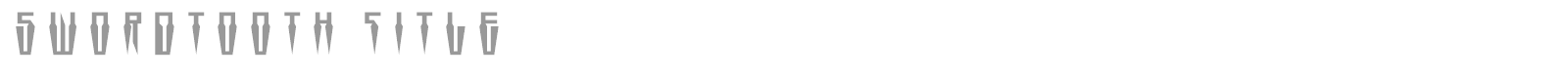 Swordtooth font preview