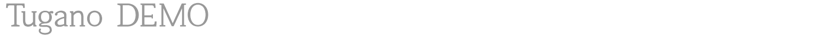 Tugano font preview