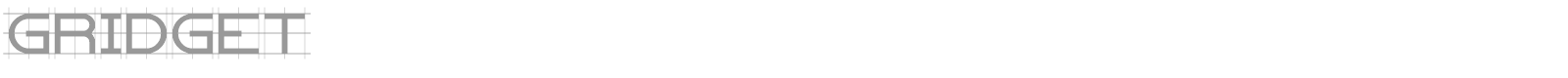 Gridget font preview