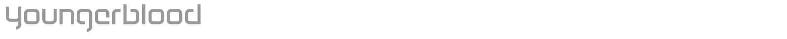 Youngerblood font preview