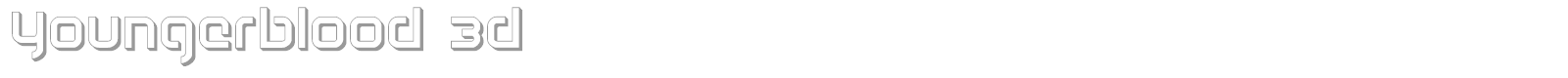 Youngerblood font preview