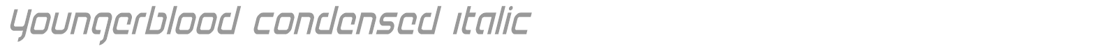Youngerblood font preview