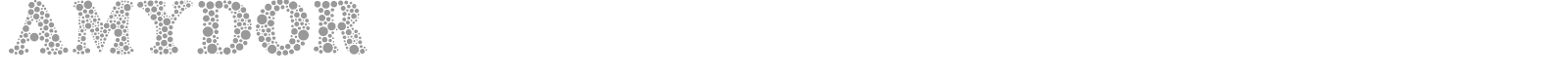 Amydor font preview