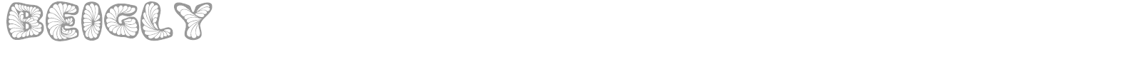 Beigly font preview
