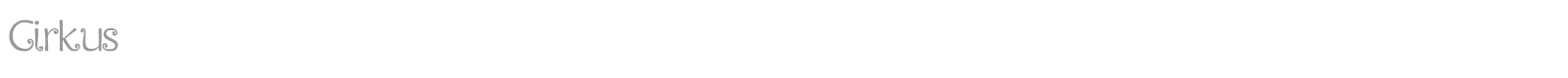 Cirkus font preview