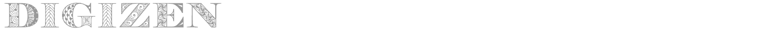 Digizen font preview