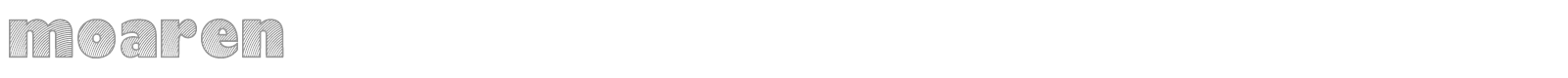 Moaren font preview