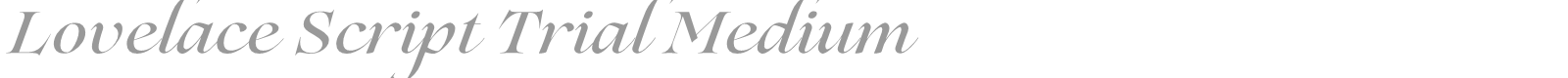 Lovelace Script font preview