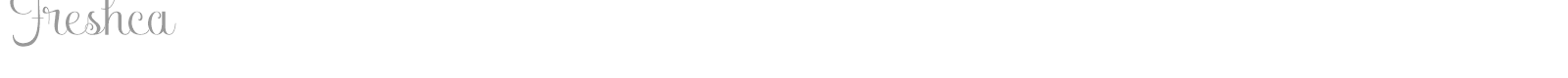 Freshca font preview