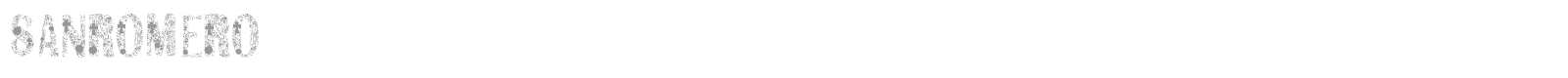San Romero font preview