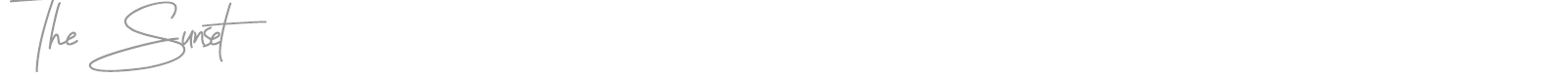 The Sunset font preview