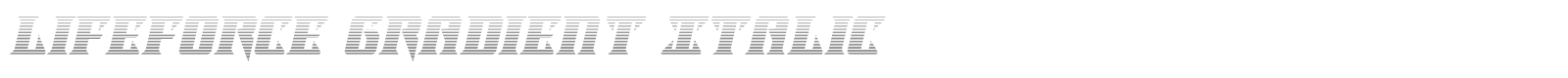 Lifeforce font preview