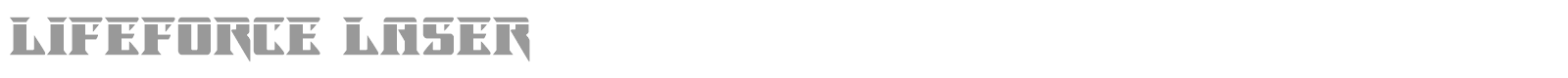 Lifeforce font preview