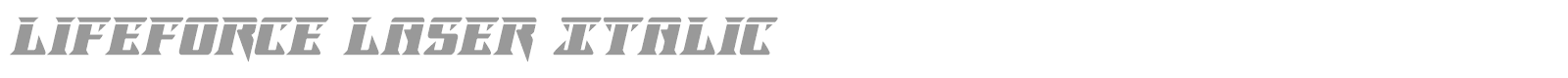 Lifeforce font preview