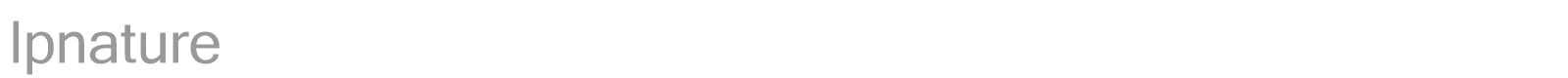 LP Nature font preview