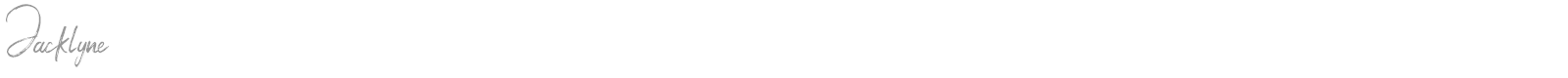 Jacklyne font preview