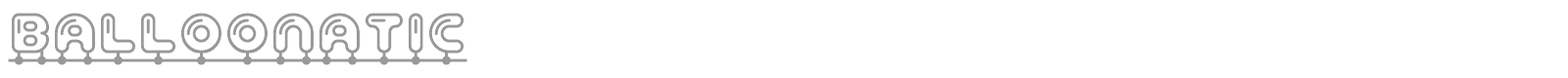 Balloonatic font preview
