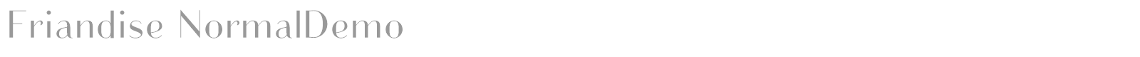 Friandise font preview