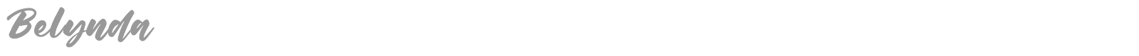 Belynda font preview