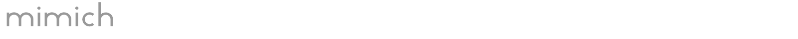 Mimich font preview