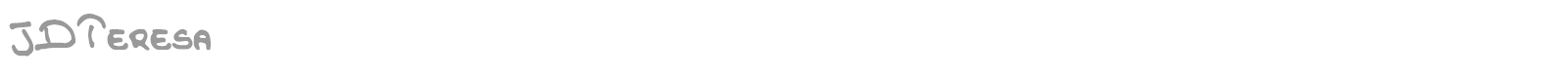 JD Teresa font preview