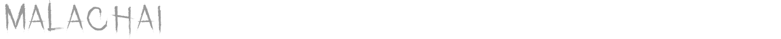 Malachai font preview