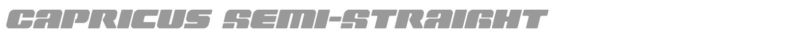 Capricus font preview