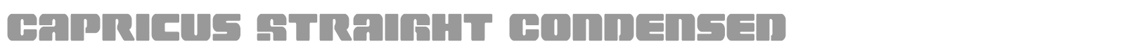 Capricus font preview