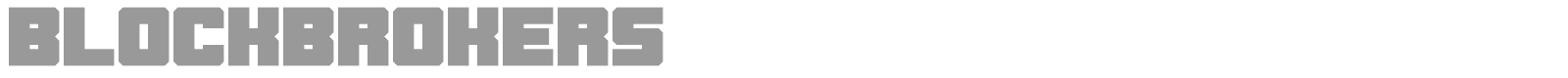 Blockbrokers font preview