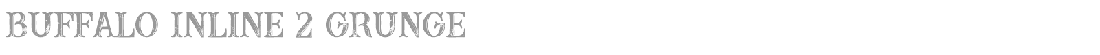 Buffalo font preview
