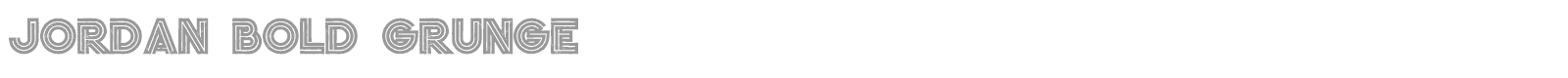 Jordan font preview