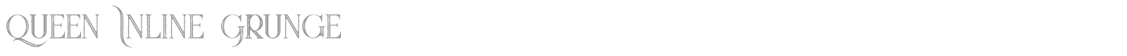 Queen font preview