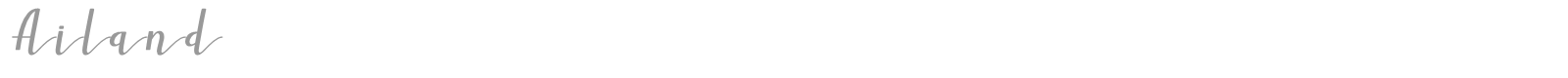 Ailand font preview