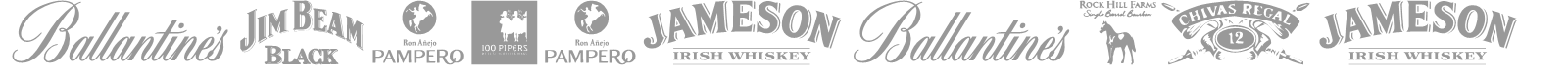 Spirits dots drinks font preview