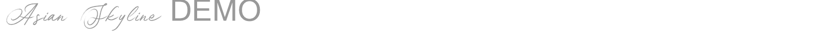 Asian Skyline font preview
