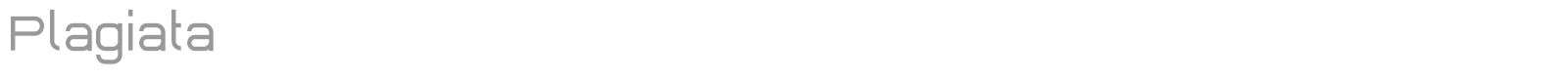 Plagiata font preview