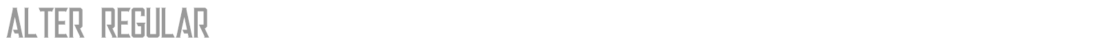 Alter font preview