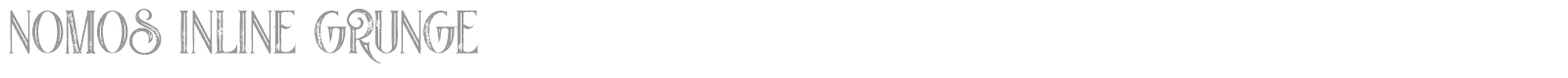 Nomos font preview