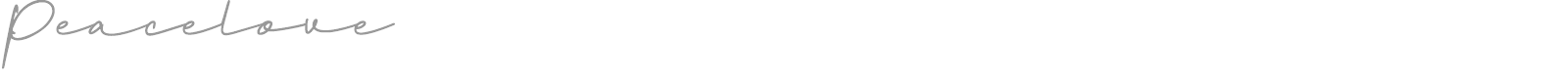 Peacelove font preview