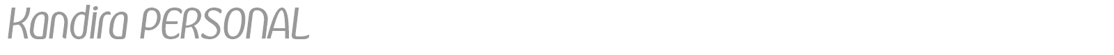 Kandira font preview