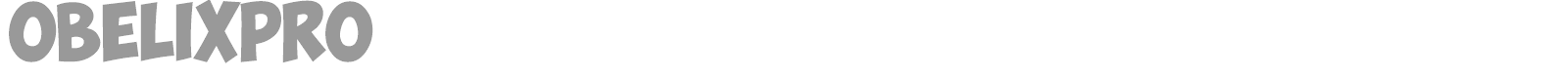 Obelix Pro font preview