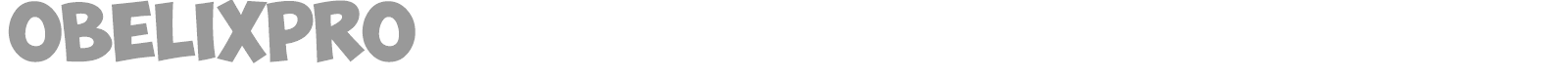 Obelix Pro font preview