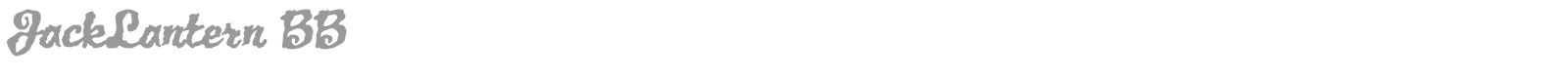 Jack Lantern BB font preview