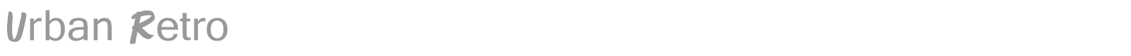 Urban Retro font preview