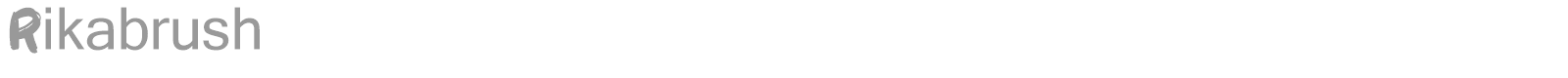 Rikabrush font preview